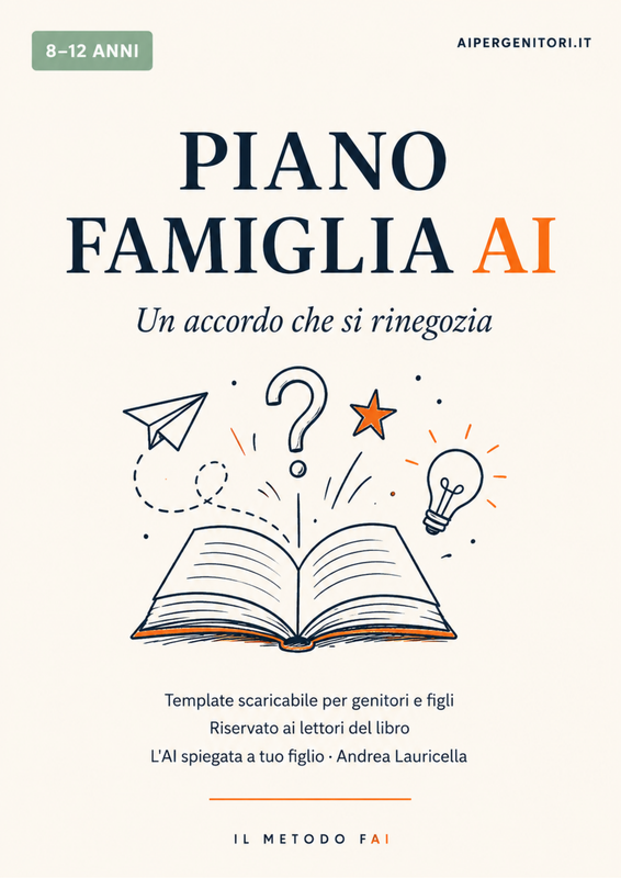 Piano Famiglia 8-12 anni